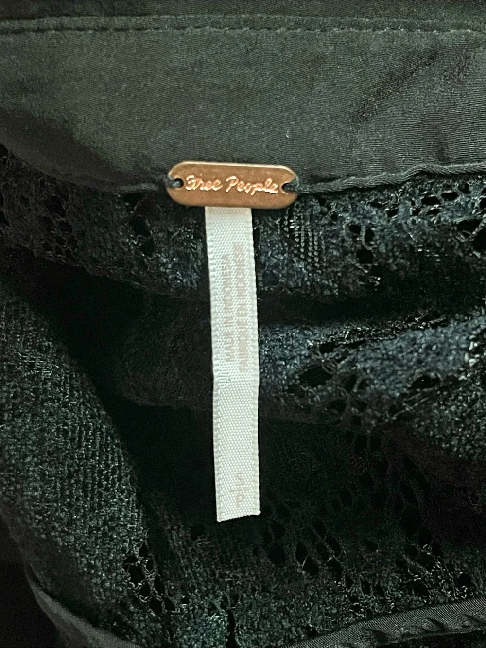 Free People Faith Button Down in Black